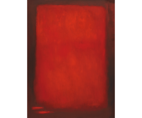Roter Raum - 60 x 80 cm